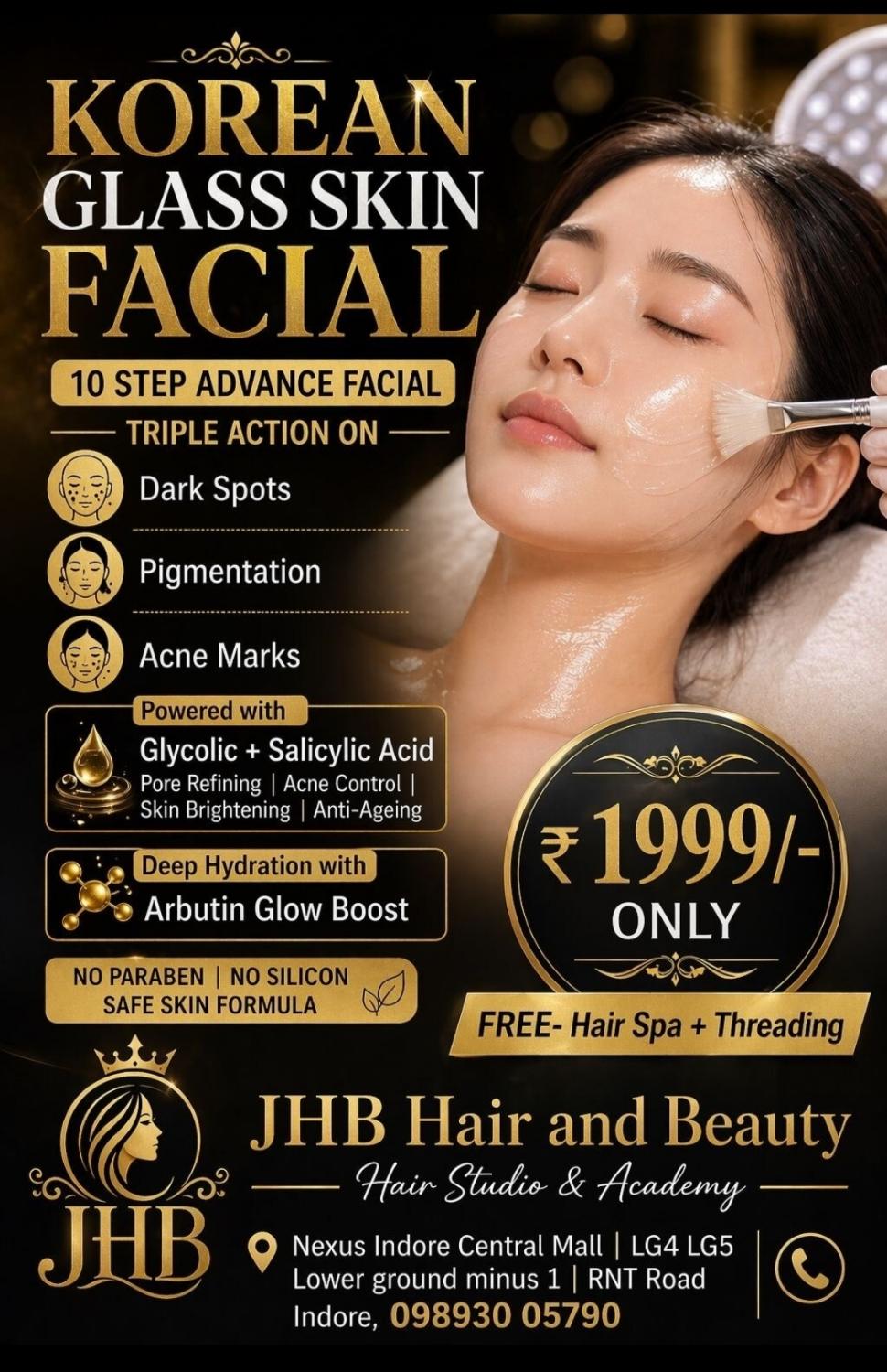Korean Glass Skin Facial