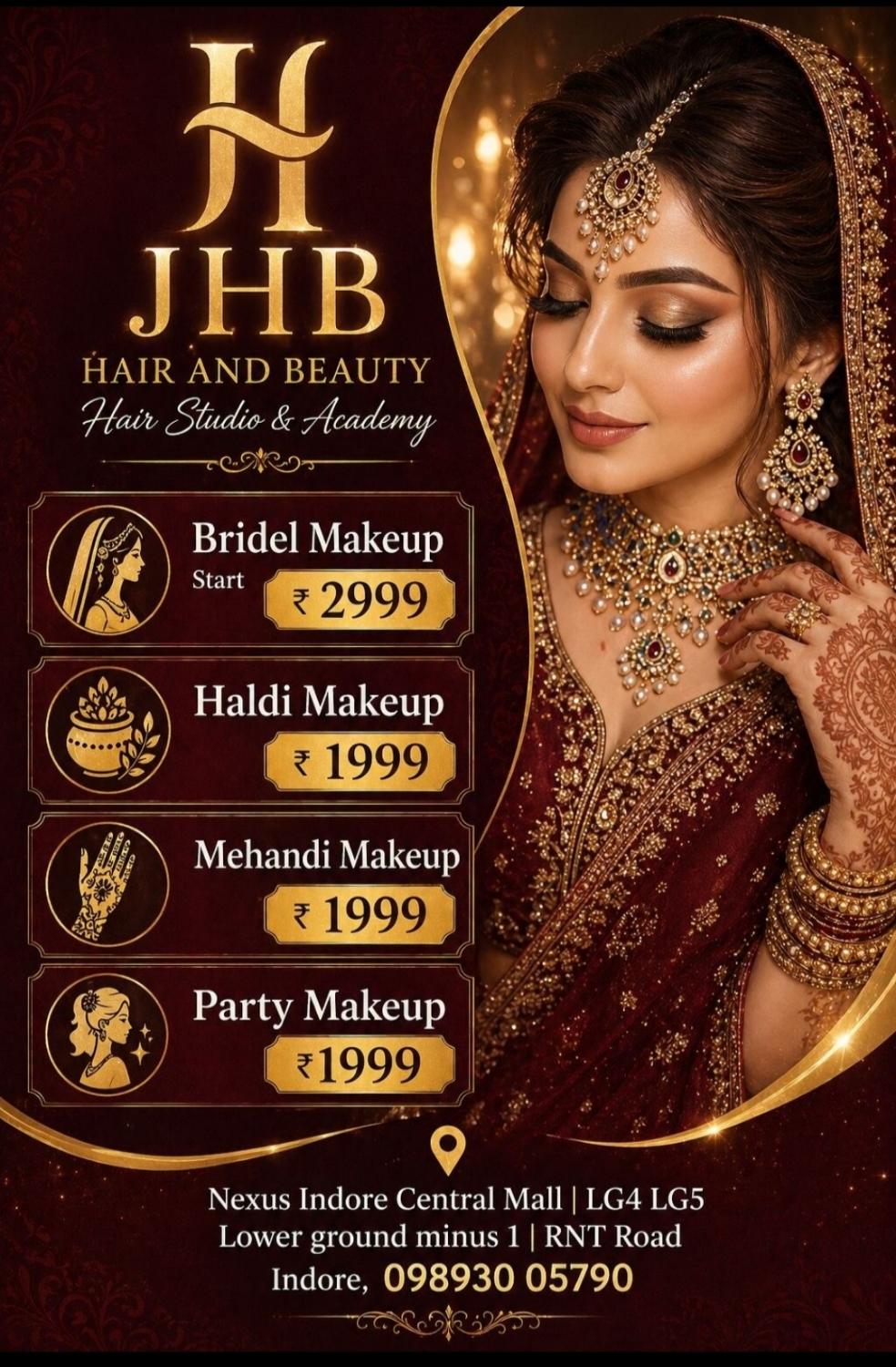 Bridal Makeup at JHB